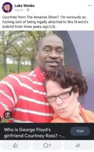 luke wenke racist george floyd facebook post screenshot