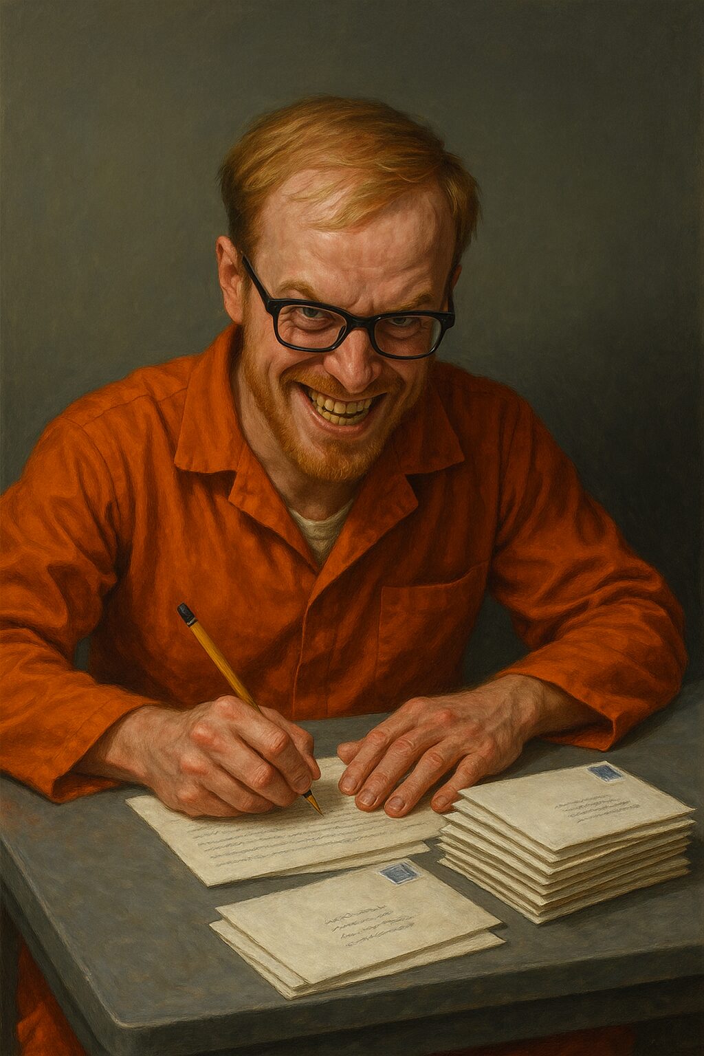 Here’s a List of the 200+ Letters Luke Wenke Sent From Jail Over a 14-Month Period